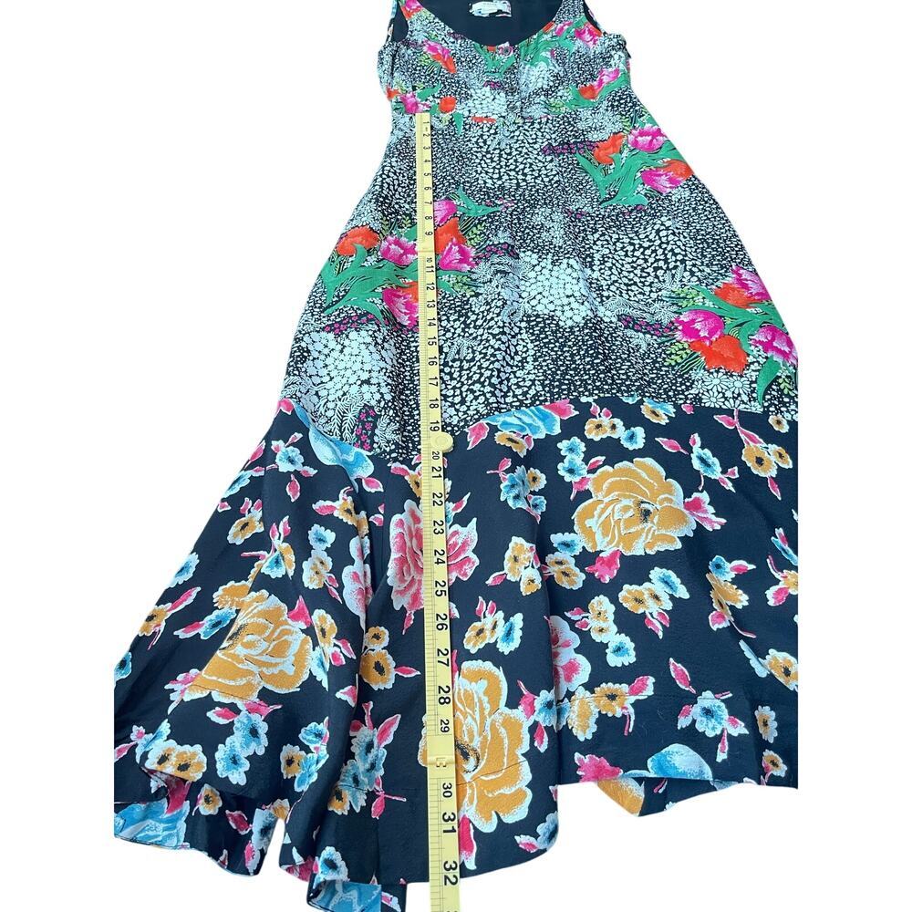 Maeve by Anthropologie Violette Floral Sleeveless Fit Flare Midi Dress - Size 0 - Picture 12 of 15